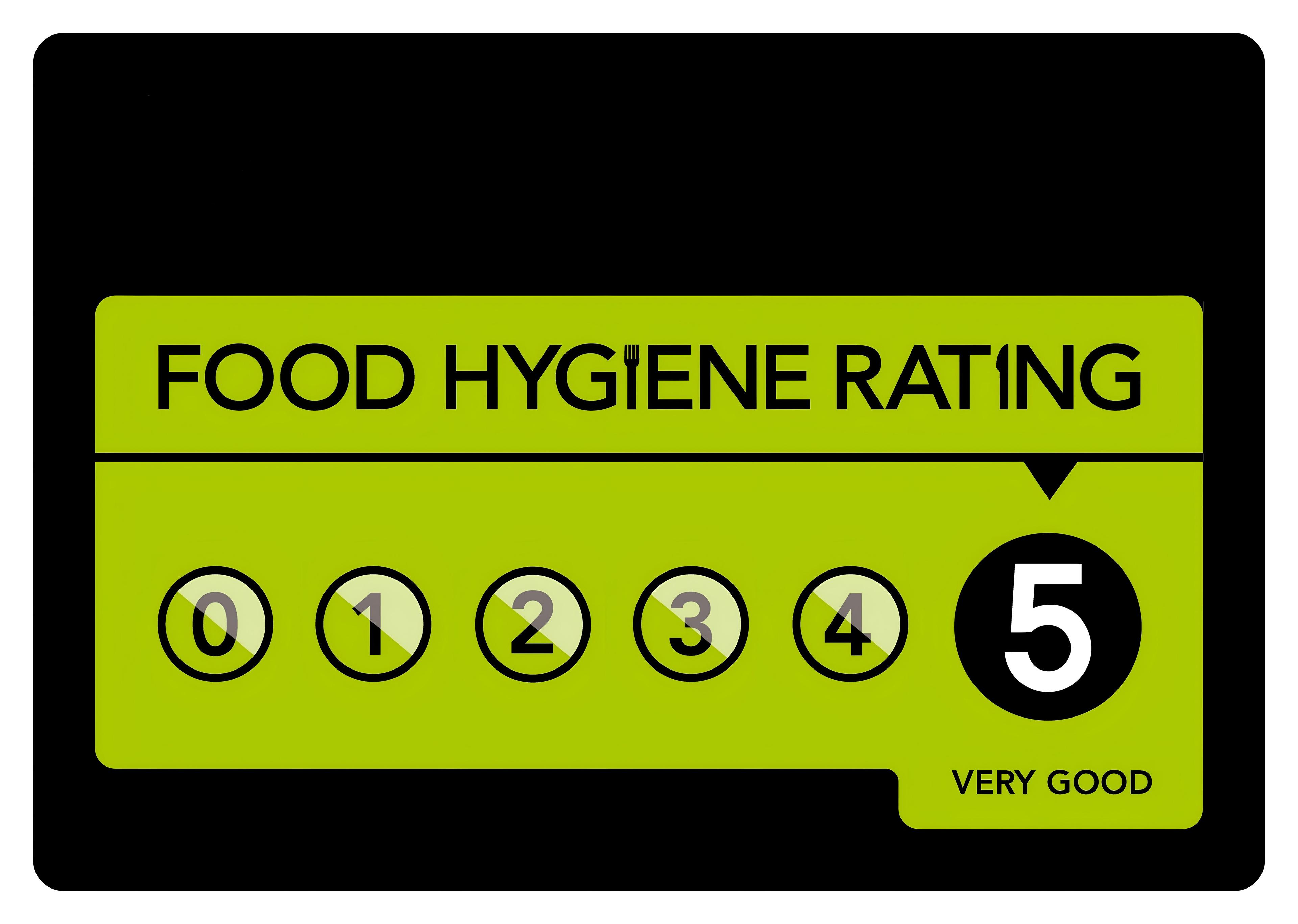 The Lounge Rotherham - 5 star food hygiene